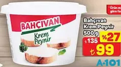 BAHÇIVAN KREM PEYNİR 500 G